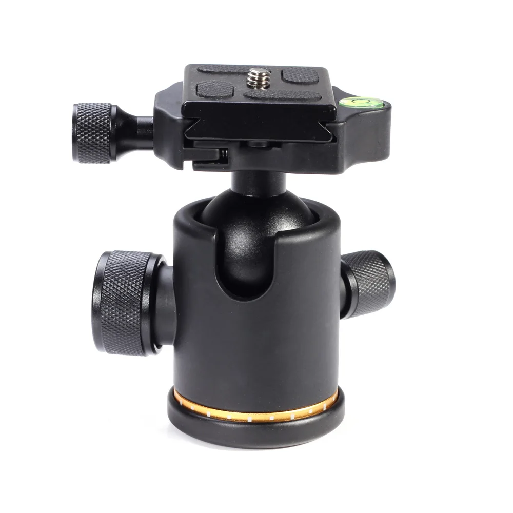 Металлический поворотный штатив для камеры FOTGA 12 кг с шаровой головкой + быстроразъемная пластина 1/4 