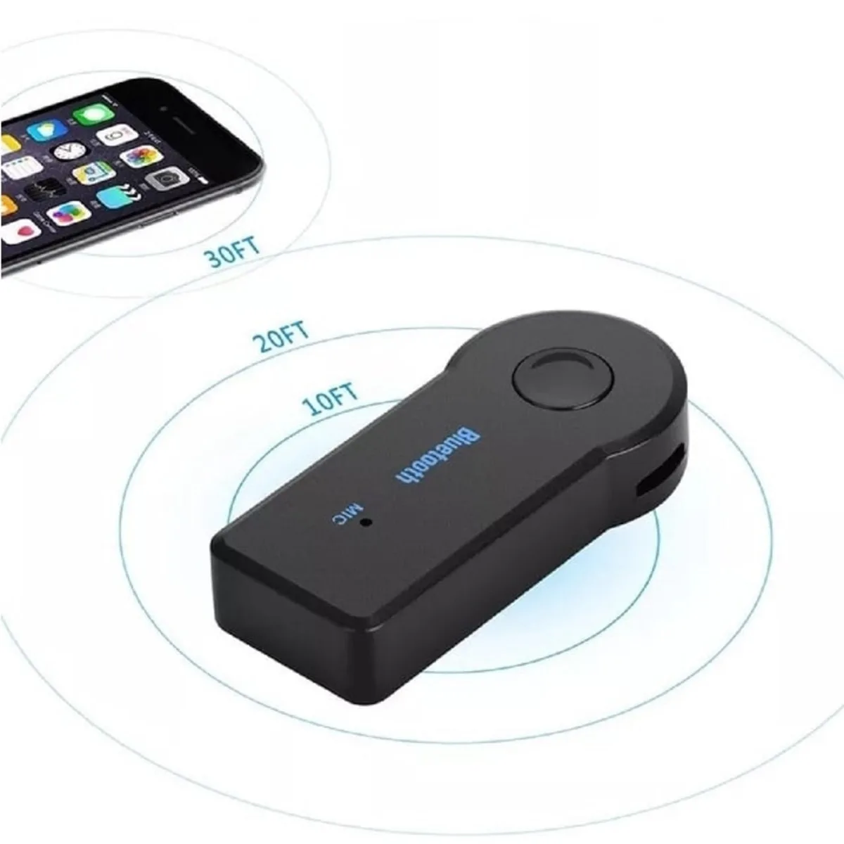Беспроводной автомобильный Bluetooth-приемник Адаптер P2 Музыкальный вызов Звук 3,5 мм аудио Bluetooth Pour Voiture MP3 FM Музыкальный передатчик