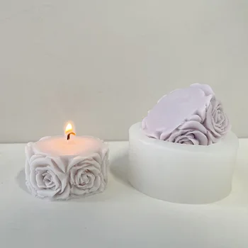 3D Многоразовая Силиконовая форма с гвоздикой, украшение для шоколадной помадки, Полимерная глина, мыло, свеча, украшения, Формы для выпечки печенья, Торт своими руками