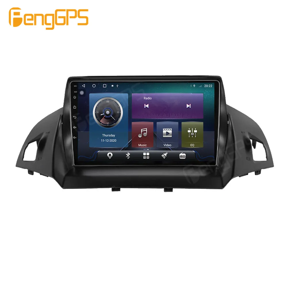 Для Ford Escape 2013-2017 8 + 256G Android13.0 Автомобильный Радиоприемник Автомобильный Мультимедийный Плеер GPS Навигация Carplay Автоматическое Головное устройство
