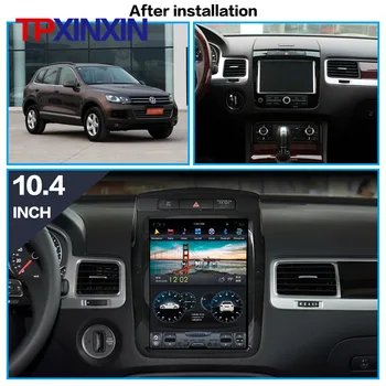Android 9,0 PX6 Для Volkswagen Touareg 2010 2017 GPS Автомобильная навигация Carplay Авто Радио Стерео Видео Мультимедийный плеер Головное устройство