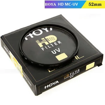 Hoya 52mm HD Цифровой УФ-фильтр Высокой Четкости с Многослойным Покрытием, Устойчивый К царапинам для Объектива Зеркальной камеры Nikon Canon Sony nd filter