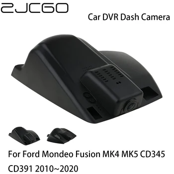 Автомобильный Видеорегистратор Регистратор Dash Cam Камера Wifi Цифровой Видеомагнитофон для Ford Mondeo Fusion MK4 MK5 CD345 CD391 2010 ~ 2020