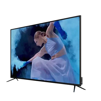 Горячая распродажа, телевизор со светодиодной подсветкой, б/у телевизор smart tv, 75-дюймовый телевизор с металлической рамой