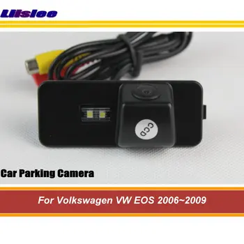 Для Volkswagen VW EOS 2006-2009 Автомобильная Камера заднего вида Аксессуары для задней части автомобиля HD CCD NTSC RAC Встроенный комплект видеорегистраторов