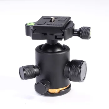 Металлический поворотный штатив для камеры FOTGA 12 кг с шаровой головкой + быстроразъемная пластина 1/4 