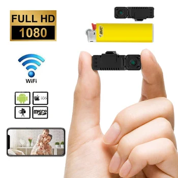 Мини-камера 1080p HD, WiFi, микро-Диктофон, Беспроводные видеокамеры, Видеонаблюдение, IP-безопасность дома