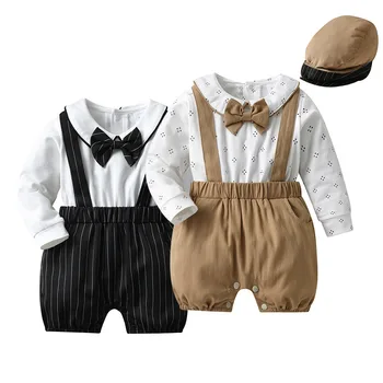 Новая детская одежда, летняя одежда с капюшоном для младенцев, детское боди для маленьких мальчиков, комбинезон, детский комбинезон