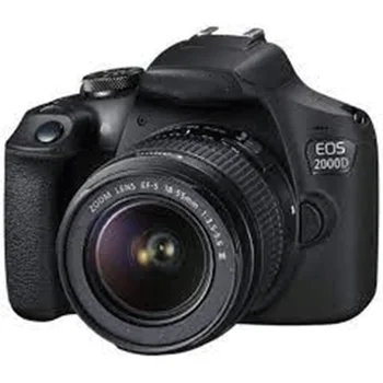 новая камера для CANON EOS 2000D с объективом 18-55 III, зеркальная камера начального уровня с рамкой APS-C, цифровая профессиональная зеркальная камера