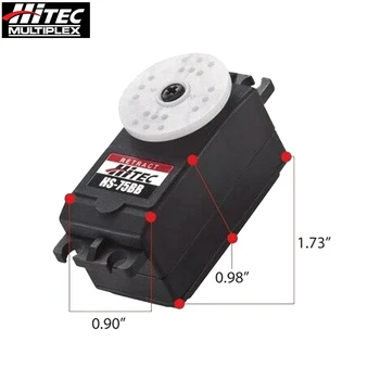 Оригинальный крутящий момент убирающегося шасси Hitec HS-75BB, кг/см (4,8 В/6,0 В): 6,6/8,2