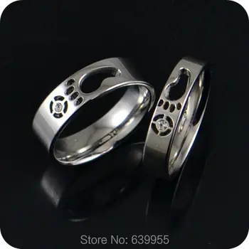 форма стопы 10x Из титановой стали 316L, Обручальное кольцо для влюбленных пар, CZ Горный Хрусталь, Удобная посадка, кольцо из нержавеющей стали